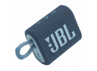 JBL GO 3 Portable Waterproof Speaker, Blue JBLGO3BLU 