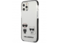 TPU Cover Karl Lagerfeld for Apple iPhone 12 / Apple iPhone 12 Pro TPE Karl and Choupette White KLHCP12MTPEKCW (EU Blister)
