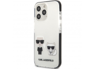 TPU Cover Karl Lagerfeld for Apple iPhone 13 Pro Max TPE Karl and Choupette White KLHCP13XTPEKCW (EU Blister)