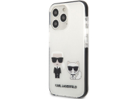 TPU Cover Karl Lagerfeld for Apple iPhone 13 Pro TPE Karl and Choupette White KLHCP13LTPEKCW (EU Blister)