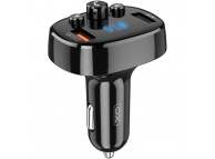 XO Design Bluetooth FM Transmitter And Car Charger BCC03, Black (EU Blister)