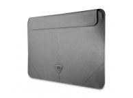 Laptop Case Guess Saffiano, Triangle Metal Logo, 16 inch, Grey GUCS16PSATLG (EU Blister)