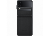 Leather Cover for Samsung Galaxy Z Flip4 EF-VF721LBEGWW Black (EU Blister)