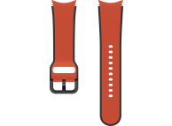Two-tone Sport Strap for Samsung Galaxy Watch6 / Classic / Watch5 / Pro / Watch4 Series, 20mm, M/L, Red ET-STR91LREGEU