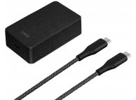 Type-C Travel Charger UNIQ Versa Slim, Quick Charge PD, 18W, 1 X USB Tip-C, Black (EU Blister)