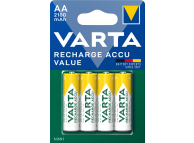 Rechargeable NiMH Batteries Varta, AA / HR6, 2100mAh, 1.2V, 4-Pack