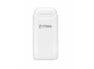 Wireless Powerbank Pitaka Air Pal Essential for Apple Airpods Gen 1 / Gen 2, 1200mAh White AP1002 (EU Blister)