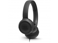JBL Tune 500 Headphones, On-Ear, With mic, 3.5 mm, Black JBLT500BLK 