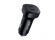 Acefast Auto Charger B2, Quick Charge, 72W, 2 X USB Tip-C  Black (EU Blister)