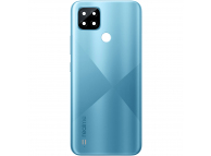 Battery Cover for Realme C21, Cross Blue