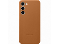 Leather Case for Samsung Galaxy S23+ S916, Camel EF-VS916LAEGWW