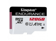 MicroSDHC Memory Card w/o adapter Kingston Endurance 128Gb, C10 A1 UHS-I, SDCE/128GB (EU Blister)
