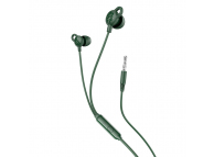 Handsfree With Microphone HOCO M89 Comfortable, 3.5mm, Green (EU Blister)