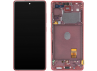 LCD Display Module for Samsung Galaxy S20 FE 5G G781, Red
