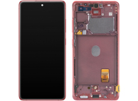 LCD Display Module for Samsung Galaxy S20 FE G780, Red