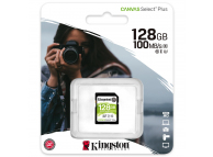 SDXC Memory Card Kingston Canvas Select Plus, 128Gb, Class 10 / UHS-1 U1 SDS2/128GB-SD