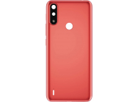 Battery Cover For Motorola Moto E7i Power / E7 Power Coral Red 5S58C18232