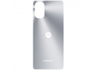 Battery Cover for Motorola Moto E32, Misty Silver