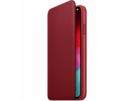 Leather Folio Case for Apple iPhone XS Max, Red MRX32ZM/A