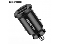 BLUE Power Car Charger USB BBZ8, 2 X USB, Black (EU Blister)