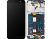 LCD Display Module for Huawei Y5p, with Battery, Midnight Black