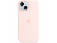 Silicone Case with MagSafe for Apple iPhone 15, Light Pink MT0U3ZM/A