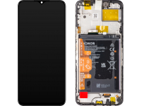 LCD Display Module for Honor X8 5G, with Battery, Midnight Black