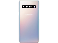 Battery Cover for Samsung Galaxy S10 5G G977, Crown Silver