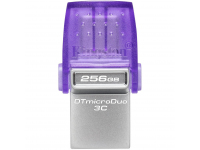USB-A 3.2 / USB-C FlashDrive Kingston microDuo 3C, 256Gb DTDUO3CG3/256GB 