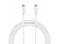 USB-C to USB-C Cable Baseus Superior Series, 100W, 5A, 2m, White CATYS-C02 