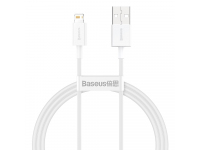 USB-A to Lightning Cable Baseus Superior Series, 20W, 2.4A, 1m, White CALYS-A02 