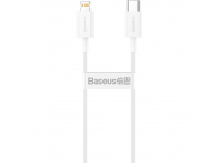 USB-C to Lightning Cable Baseus Superior Series, 20W, 2.4A, 1m, White CATLYS-A02 