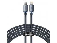 USB-C to Lightning Cable Baseus Crystal Shine Series, 20W, 2.4A, 2m, Black CAJY000301 
