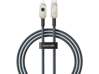 USB-C to Lightning Cable Baseus Unbreakable, 20W, 2.4A, 1m, White