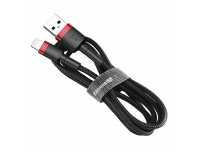 USB-A to Lightning Cable Baseus Cafule, 15W, 1.5A, 2m, Red CALKLF-C19 