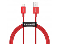 USB-A to Lightning Cable Baseus Superior Series, 20W, 2.4A, 1m, Red CALYS-A09 