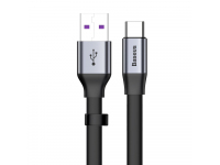 USB-A to USB-C Cable Baseus Simple, 40W, 5A, 0.23m, Grey CATMBJ-BG1 