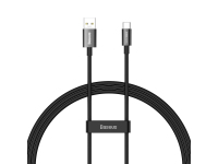 USB-A to USB-C Cable Baseus Superior Series, 65W, 6.5A, 1m, Black