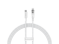USB-C to Lightning Cable Baseus Explorer, 20W, 2.4A, 1m, White CATS010202 