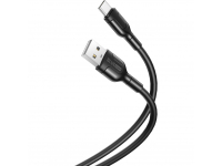 USB-A to USB-C Cable Blue Power BNB212, 18W, 2A, 1m, Black 