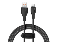 USB-A to USB-C Cable Baseus Pudding, 100W, 5A, 2m, Black P10355703111-01 