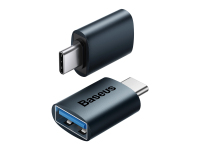 USB-A to USB-C OTG Adapter Baseus INGENUITY, Blue ZJJQ000003