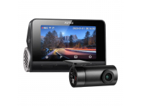 Dash + Rear Camera 70mai A810, 4K, Wi-Fi, GPS, 3inch LCD, Black 