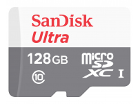 microSDXC Memory Card SanDisk Ultra Android, 128Gb, Class 10 / UHS-1 U1 SDSQUNR-128G-GN6MN 