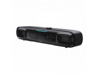 Bluetooth Speaker Baseus AeQur DS10 Mini Soundbar, 2 x 2.5W, RGB, Black A20054402111-00 