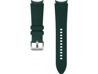 Hybrid Leather Band (20mm, M/L) for Samsung Galaxy Watch4  / Samsung Galaxy Watch4 Classic ET-SHR89LGEGEU Green (EU Blister)