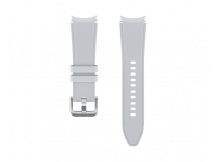BlackRidge Sport Band (20mm, S/M) for Samsung Galaxy Watch4  / Samsung Galaxy Watch4 Classic ET-SFR88SSEGEU Silver (EU Blister)