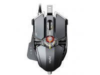 Inphic PG6 Wired Gaming Mouse (Silver/Red)