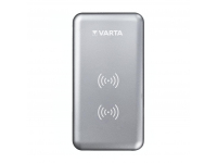 Varta Wireless Charger Dual Coil, Fast Wireless, 10W, Silver (EU Blister)