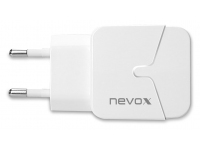 Nevox Wall Charger 2x USB, 2.4A, White HC-1680 (EU Blister)